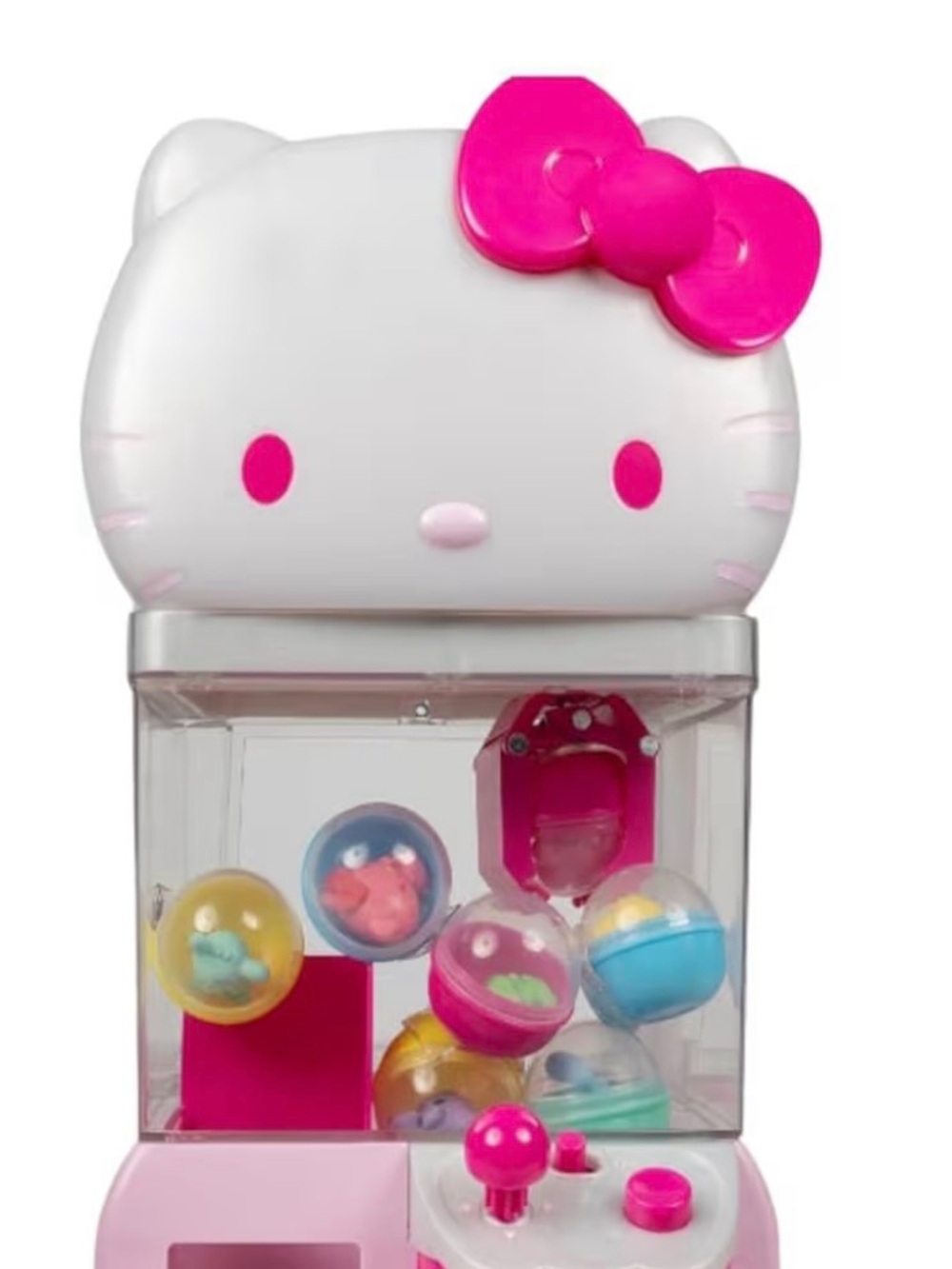 Sanrio Hello Kitty Pink and White Capsule Vending Toy Machine